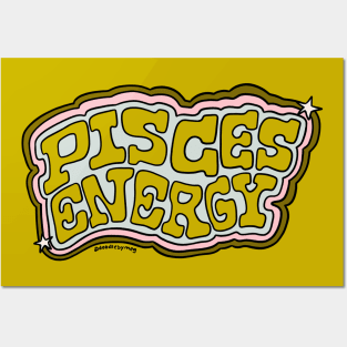 Pisces Energy Posters and Art